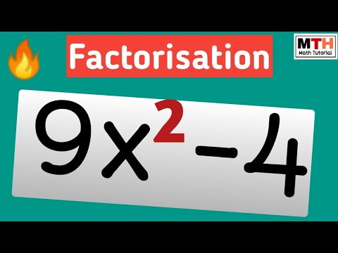 Factorise 9x^2-4 | Factor 9x2-4