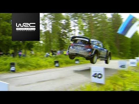WRC - Neste Rally Finland 2017: Ott Tänak´s 49-meters jump!