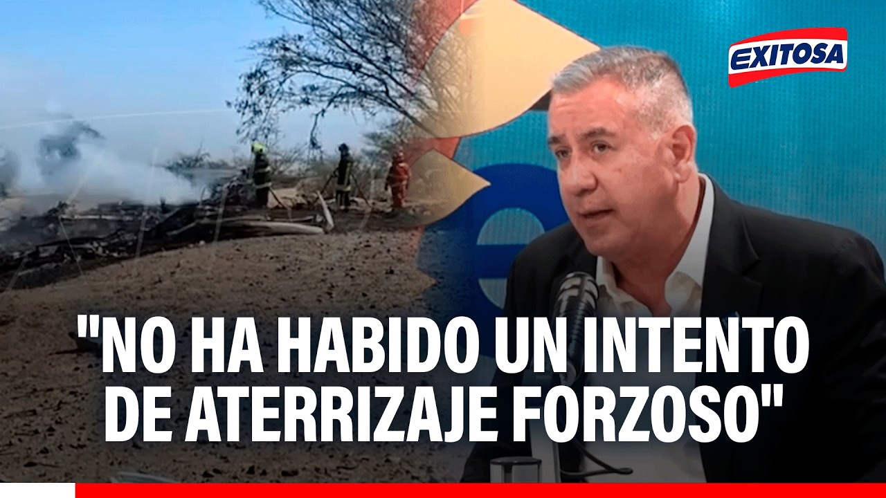 🔴🔵 Wolfgang Grozo sobre accidente aéreo: "No ha habido un intento de aterrizaje forzoso"