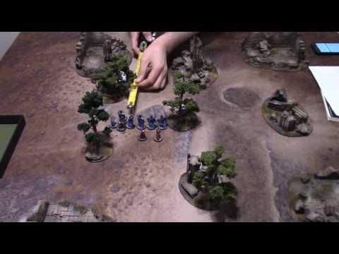 Garrett's Harad vs Drew's Mirkwood in OSBGL Battle Companies LOTR Hobbit