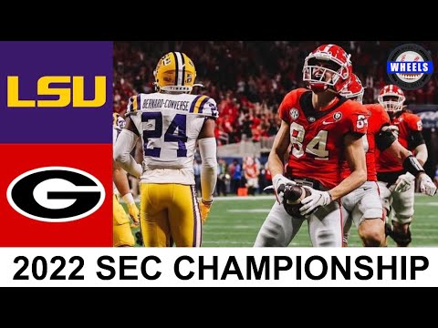 #1 Georgia vs #14 LSU Highlights | SEC Championship Game | 2022 College Football Highlights
