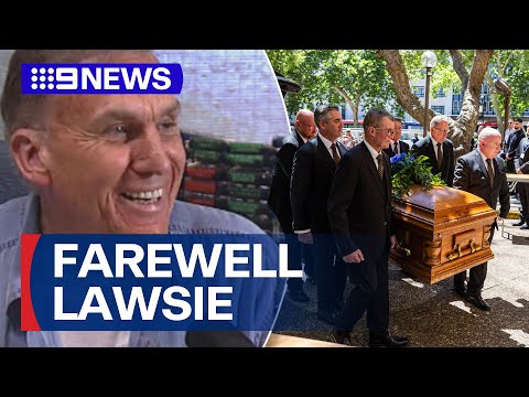 #LIVE: State Funeral for Aussie broadcaster John Laws | 9 News Australia