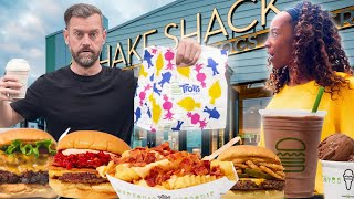 Brits Try Shake Shack For The First Time In The USA