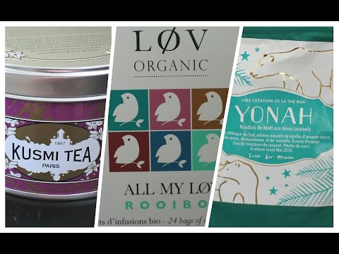 Instant thé...ROUGE![Lov Organic, Thé Box, Kusmi Tea]