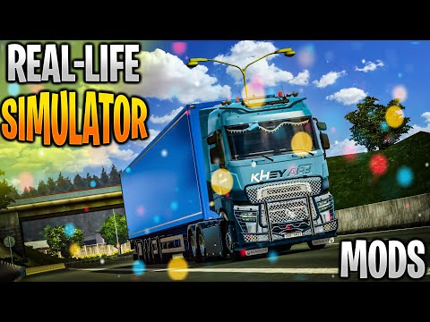 Top 8 FREE REALISTIC MODS for REALISM | ETS 2 mods