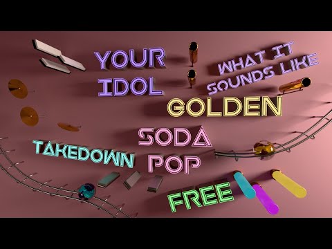 All K-Pop Demon Hunters Songs Compilation on Cool Music Instruments. Marble Music.