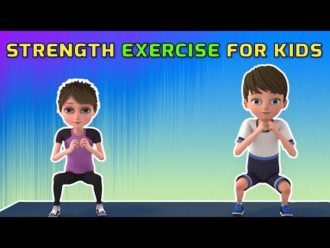 5-DAY EXERCISE FOR CHILDREN: STRENGTH TRAINING CHALLENGE | Kids Exercise