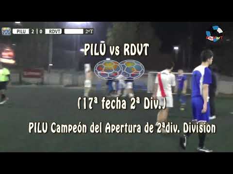 2 PILU vs RDVT 0 (17ª fecha 2ª Div.) - 23/06/2019