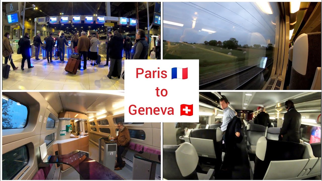 How long is the train journey from Paris to Geneva? Tipseri