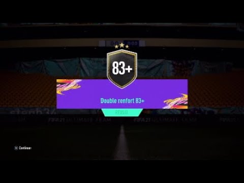 FIFA21 SBC / DCE - DOUBLE RENFORT 83 + - SOLUTION PAS CHER