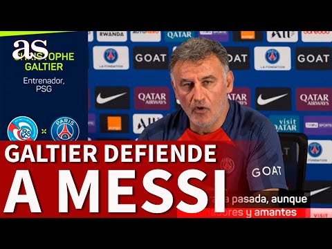GALTIER ELOGIA la TEMPORADA de MESSI a pesar de las CRÍTICAS en PARÍS | PSG | FRANCIA | AS