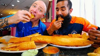 Eating INDIAN FOOD for 24 HOURS in WASHINGTON D.C.!! Dosas, Butter Chicken & Thali | USA