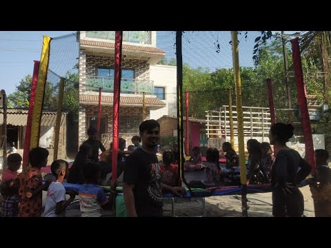 Kids Jumping Trampoline