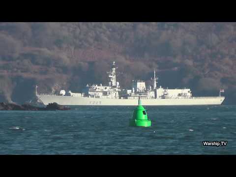 HMS LANCASTER F229 IN PLYMOUTH SOUND PREPARING TO ENTER DEVONPORT - 6th February 2020
