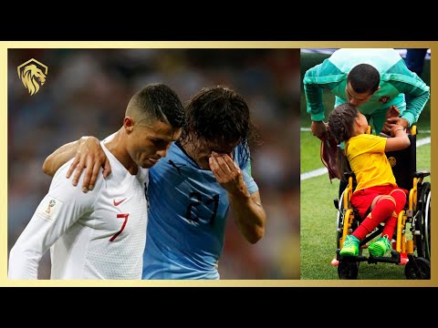 FOOTBALL RESPECT AND EMOTIONAL moments of Cristiano Ronaldo you must watch