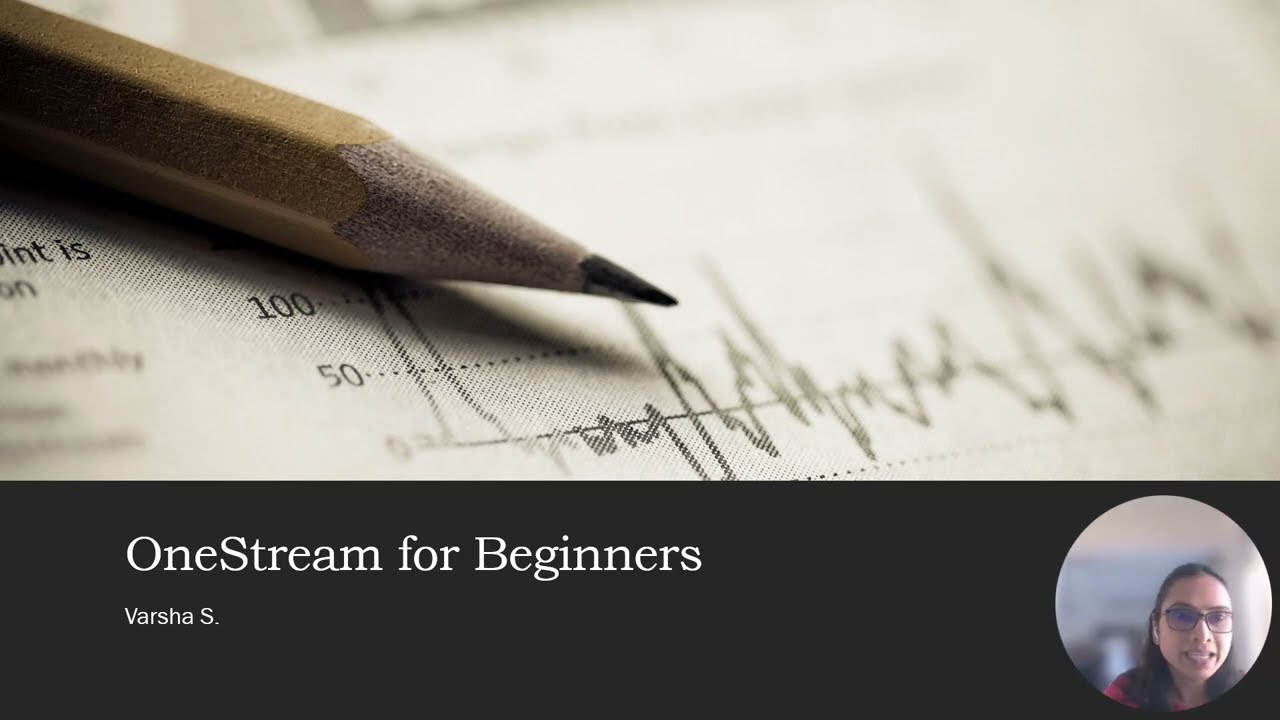 OneStream for Beginners