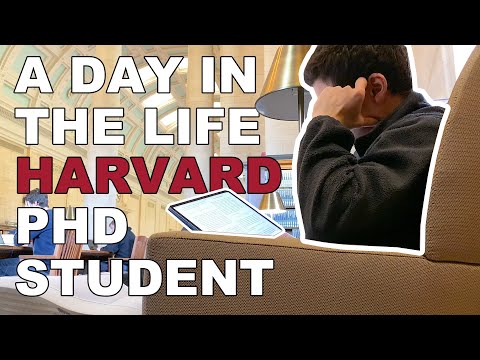 A Day in the Life of a Harvard PhD Student 2022
