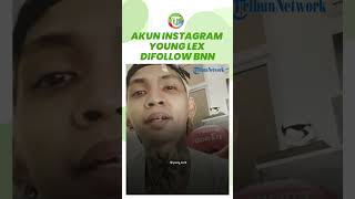 "Ada yang Mantau, tapi Bukan CCTV", Young Lex Sesumbar di Follow Akun IG BNN: Cie Follow-follow