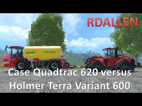 Case Quadtrac 620 versus Holmer Terra Variant 600 - Farming Simulator 15