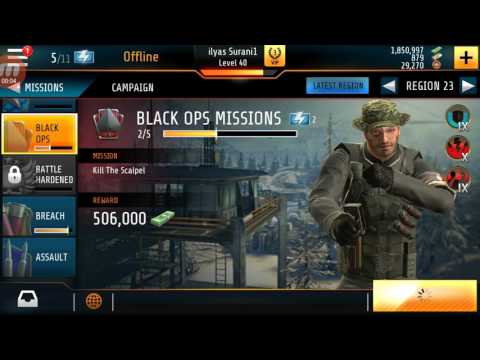 Kill Shot Bravo Region 23:::3 Black OPS Mission Complete