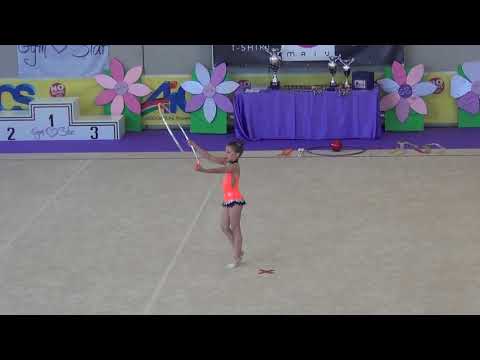 Giulia Serafino cerchio - Nazionali AICS Lucca 2018