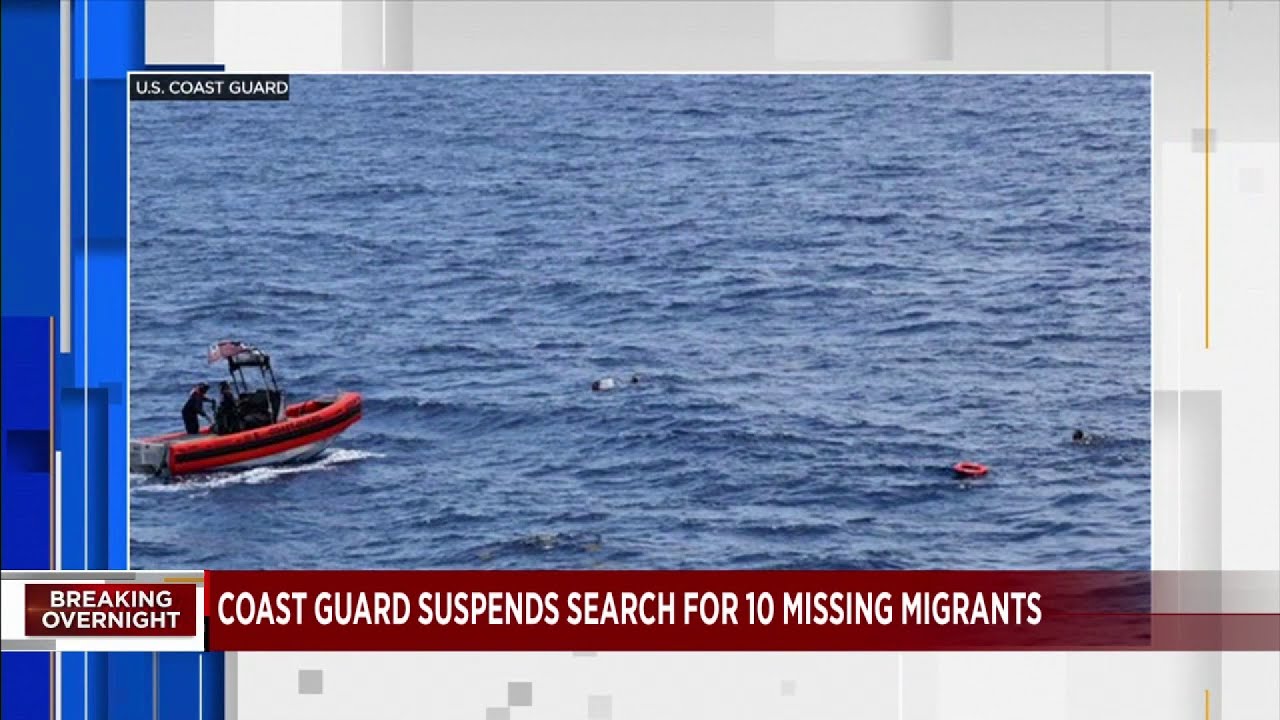 Coast Guard suspends search for missing Cuban migrants