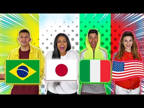 QUEM COME MAIS COMIDA DO SEU PAÍS !!! (CHALLENGE)