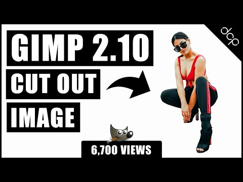 Cut out image using GIMP 2.10 - GIMP Remove Background Tutorial