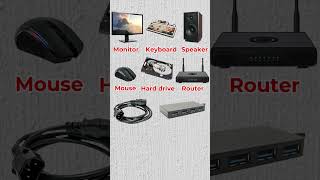 8 Essential Computer Parts Vocabulary EVERY Beginner Must Know! 🖥️💻 #learnwithmia #vocabulary