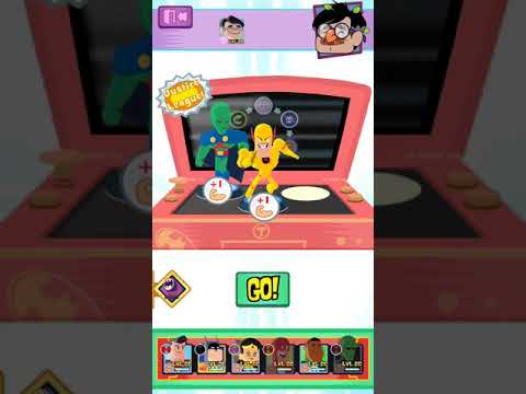 Teeny Titans 2 - Best Strategy/Martian Manhunter, The Flash, Wonder Women