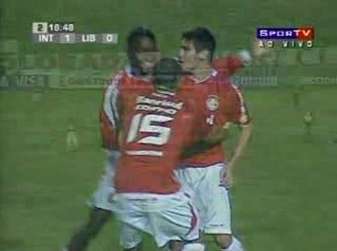 Internacional 2x0 Libertad Libertadores 2006