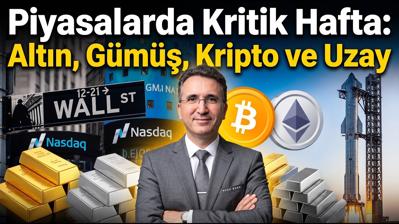 Piyasalarda Kritik Hafta: Altın, Gümüş, Kripto ve Uzay