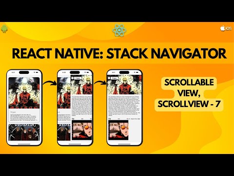 React Native Stack Navigator Scrollable View 7