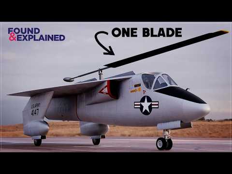 The helicopter with... one blade