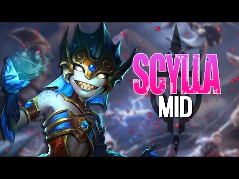 Smite: MAX COOLDOWN BUILD IS BEST SCYLLA! | Incon