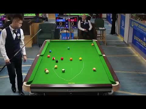 Zhang Kunpeng vs Yang Fan 2023 HeyBall Masters - Cue Ball Path AI