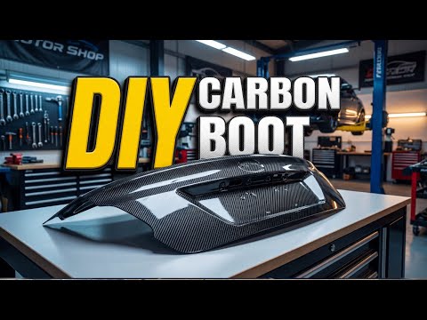 DIY- HOW TO MAKE CARBON FIBER TRUNK/BOOT - SUBARU IMPREZA WRX STI