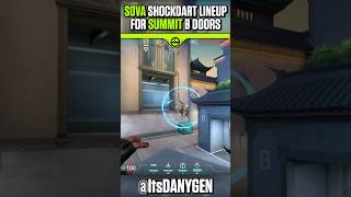 Sova Atacking Shockdart for B Doors on Summit 