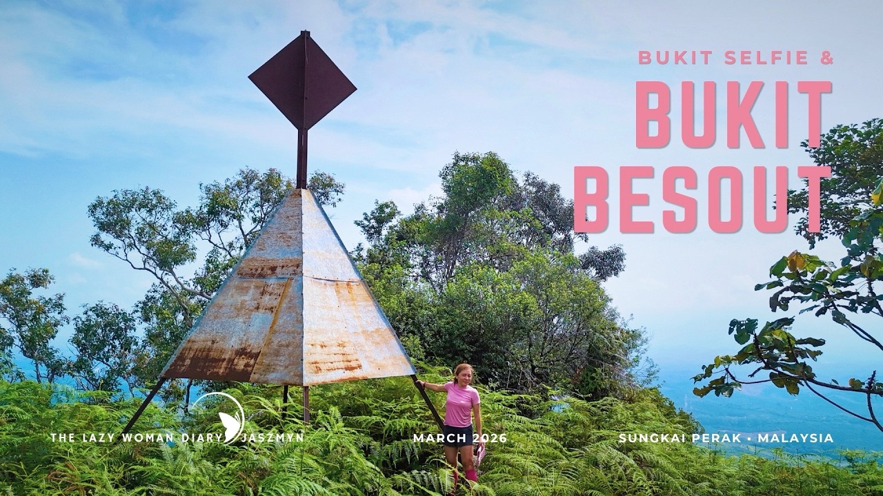 Bukit Besout | Perak Hiking Malaysia 🇲🇾 Raw Jungle Trail 🔥 Wild Ferns 🔥 Extreme Heat