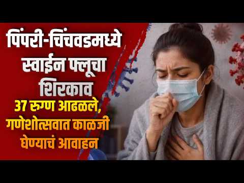 पिंपरी-चिंचवडमध्ये स्वाईन फ्लूचा शिरकाव; ३७ रुग्ण आढळले, गणेशोत्सवात काळजी घेण्याचं आवाहन