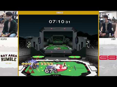 Bay Area Rumble (WR2): Light (Falco/Fox) vs Vesper (Sheik)