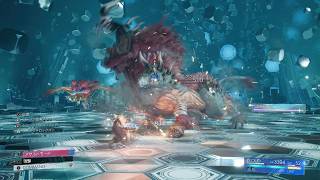FF7リバース 異界クラウド単騎 アドバイス通りにバリア付け結果