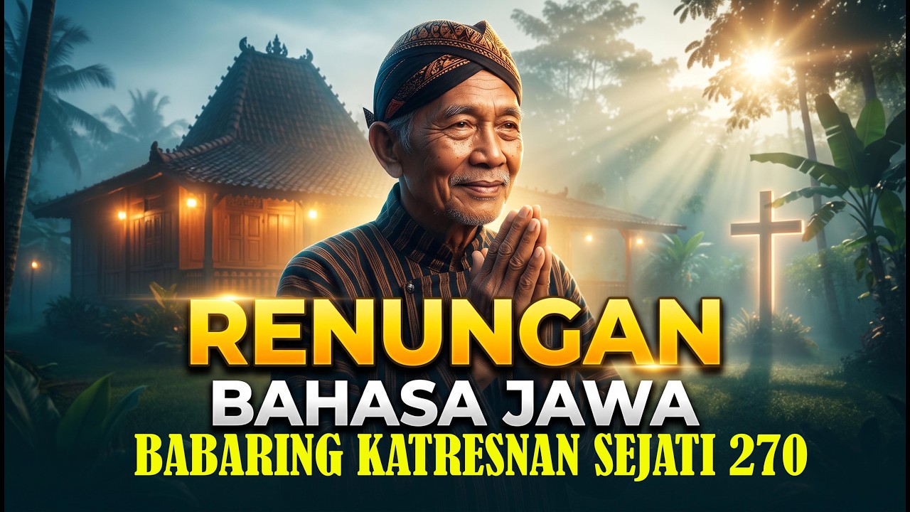 RENUNGAN BAHASA JAWA - BABARING KATRESNAN SEJATI #270