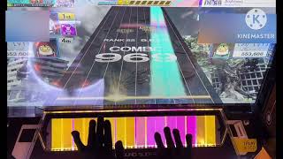 【CHUNITHM  LUMINOUS】BrightnessSSS+master14手元