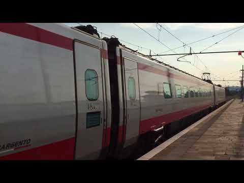 Frecciargento arriva alla stazione di Vicenza