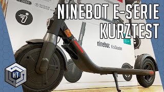 Ninebot E-Scooter Test: E45D / E25D / E22D im Vergleich & Review (Segway Ninebot Neuheiten 2020)