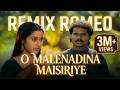 O Malenadina Maisiriye Remix Romeo Chaitrada Premanjali AI Visual Cover Song