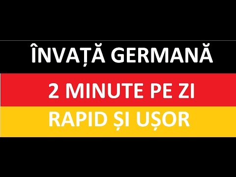 Invata germana | rapid si usor | LECTIA 94