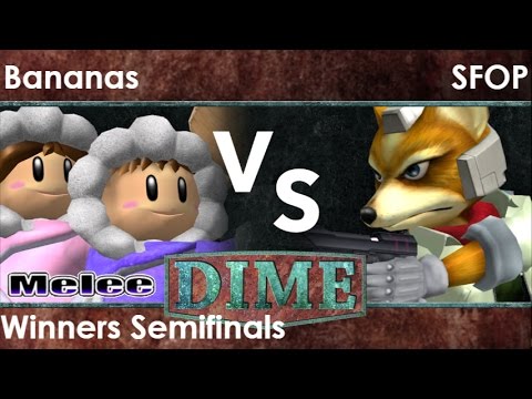 DIME 21 - Bananas (ICs) vs AWOL | SFOP (Fox) Winners Semifinals - Melee