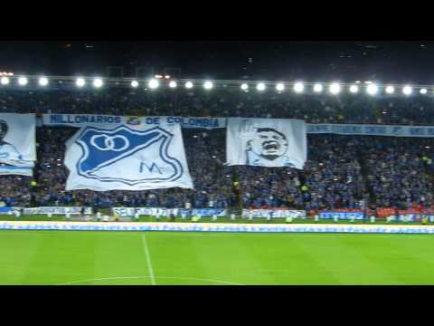 "Millonarios 3 Medellín 1 (09/05/2015) - Himno de Bogotá" Barra: Comandos Azules • Club: Millonarios